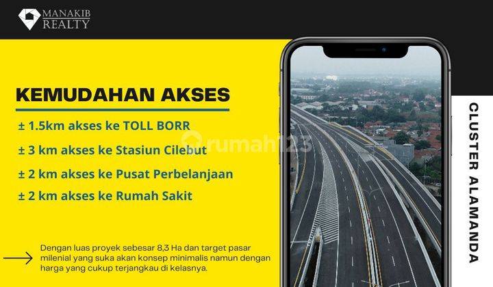Rumah Mezanine Bogor Kpr Tanpa Dp 10 Menit Ke Stasiun Cilebut 3