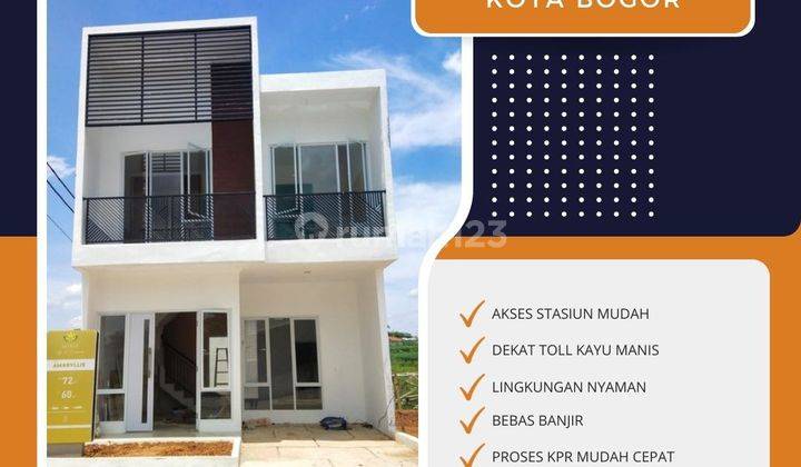 Rumah 2 Lantai Akses Sentul Kpr Promo Tanpa Dp Free Biaya 1