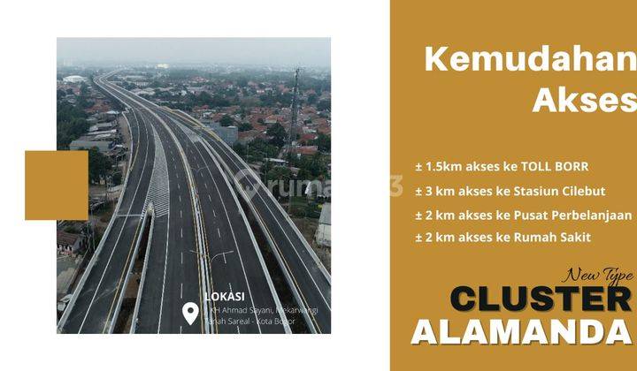 Rumah Mezanine Kayumanis Bogor Strategis Bebas Banjir 6