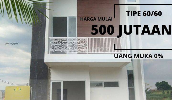 Rumah Mewah Bagus Bogor 2 Lantai Murah Strategis Tanpa Dp 1