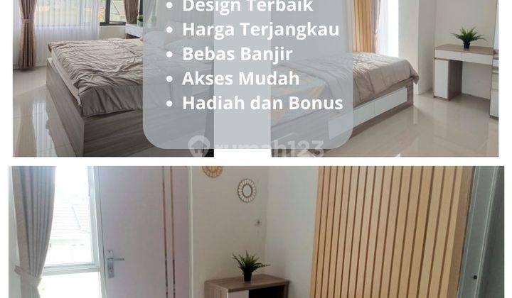 Dijual Rumah 2 Lantai Dekat Stasiun Toll Tanah Sareal, Kota Bogor 2