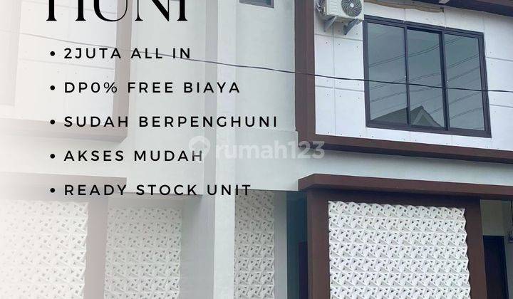 Dijual Rumah 2 Lantai Dp 0% Dekat Stasiun cilebut Toll Yasmin, kota bogor 2