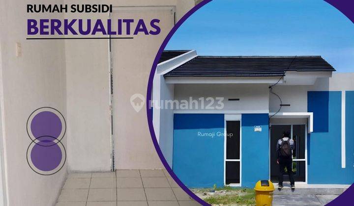 Rumah Murah Dekat Stasiun Batutulis 1 Jutaan Flat, Cijeruk Bogor 2