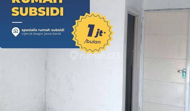 Rumah Murah Dekat Stasiun Batutulis 1 Jutaan Flat, Cijeruk Bogor 2