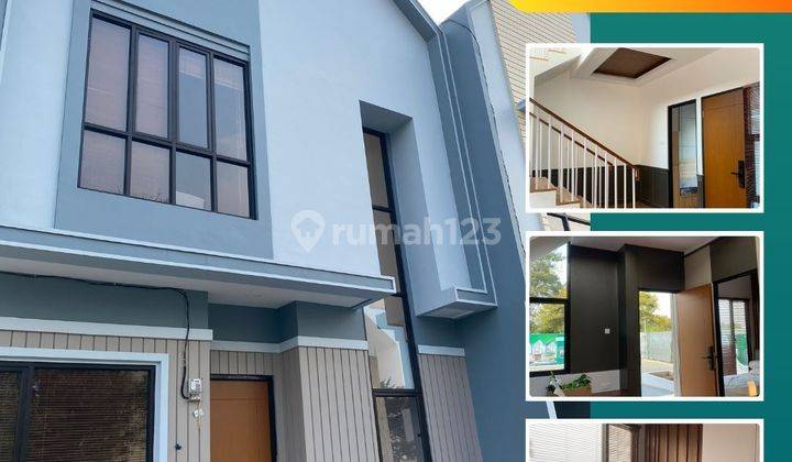 Rumah 2 Lantai Estetik Murah Siap Huni Pinggir Jalan Raya, Bogor 2