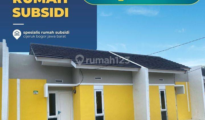 Rumah Murah Flat Sampai Lunasi di Selatan Jakarta, Ciseeng Bogor 1