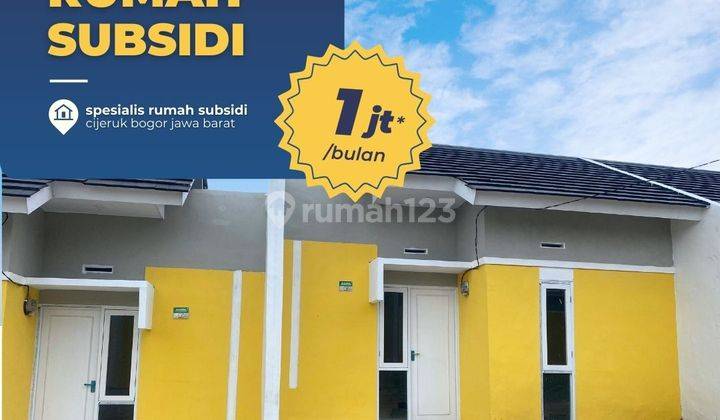 Rumah Murah Dekat Stasiun Batutulis 1 Jutaan Flat, Cijeruk Bogor 1