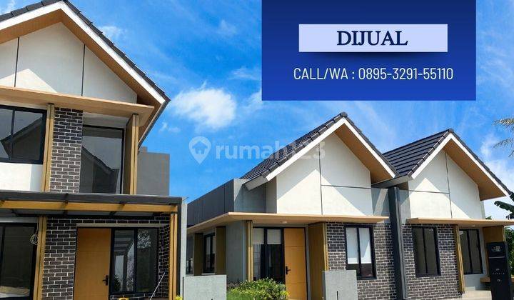 Rumah Korea Estetik Nyaman di Selatan Jakarta, Semplak Bogor 1