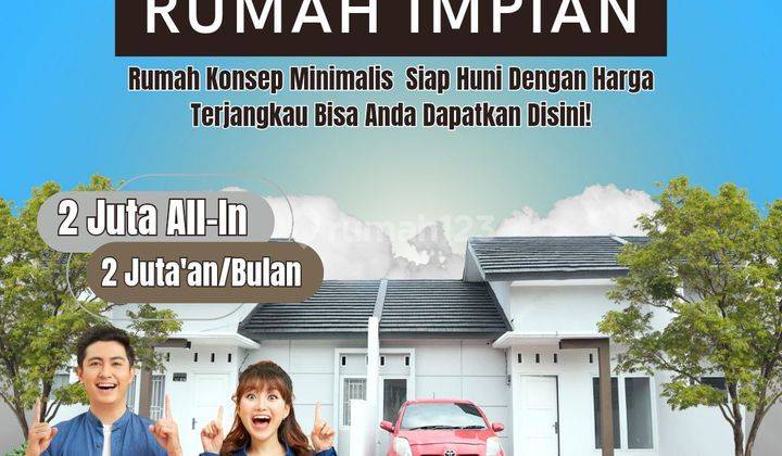 Kpr 2 Jutaan Siap Huni SHM Ready Stock Dekat Stasiun Bojong Gede, Bogor 2