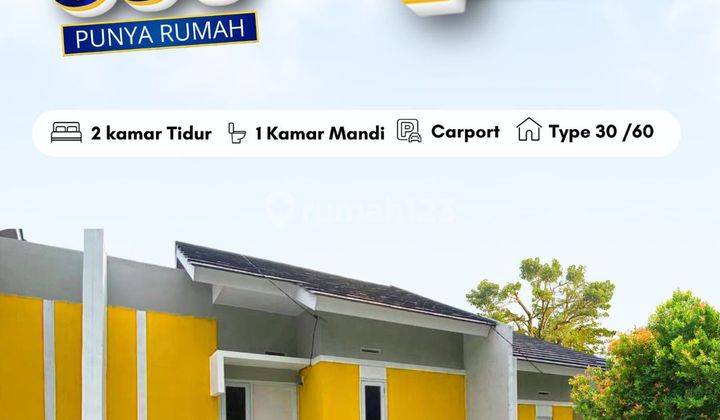 Rumah Bagus Subsidi Murah 1 Jutaan Pinggir Jalan Promo 500ribu 1