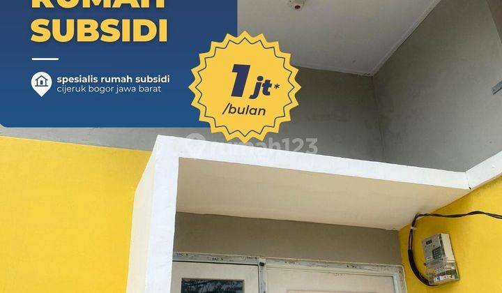 Rumah Subsidi 1 Jutaan Akses Serpong Gunung Sindur Parung Bogor 2