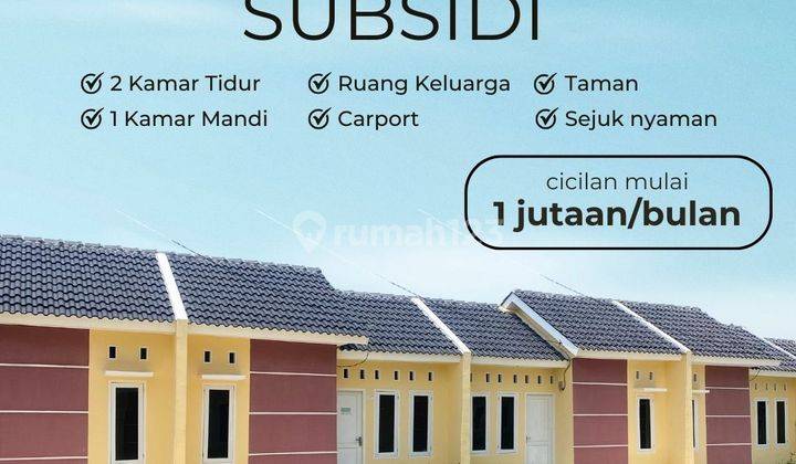 Siap Huni Pinggir Jalan Kpr Subsidi 1 Jutaan Sampai Lunas, Ciampea Bogor 2