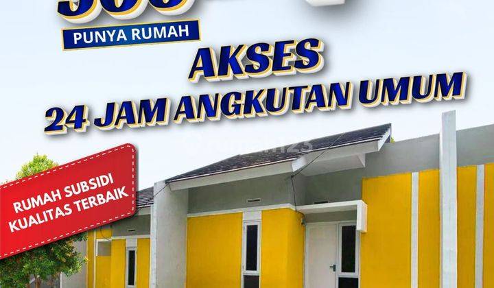 Cicilan Rumah Flat Sampai Lunas 1 Jutaan Termurah, Bogor 1