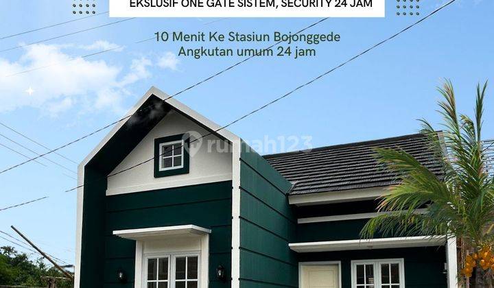 Siap Huni One Gate Sistem DP0% SHM Murah Dekat Stasiun Bojonggede, Bogor 1