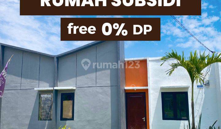 Rumah bagus murah siap huni subsidi tanpa dp IPB bogor 1