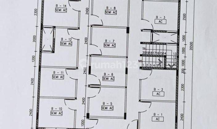 RUMAH KOST 3 LANTAI HANYA 800 MTR DARI KAMPUS TANJUNG DUREN, JAKARTA BARAT 2