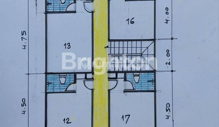 RUMAH KOST EXLUSIVE 17 KAMAR BENDUNGAN HILIR, JAKARTA PUSAT 2