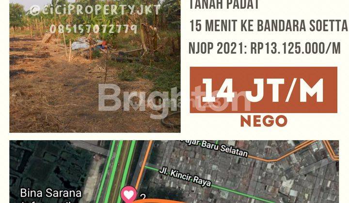 KAVLING MURAH MENDEKATI NJOP DI ZONA UNGU CENGKARENG, JAKARTA BARAT 1