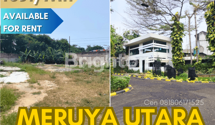 Tanah + Kantor Gudang 10jt/ meter Meruya Utara 2000+meter Luas Lokasi Strategis 1