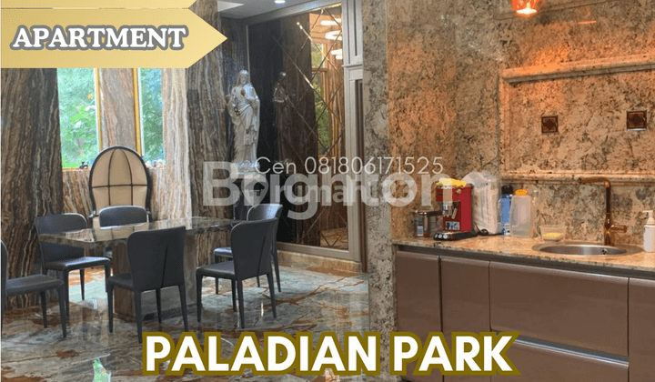 Apartment Paladian Park Jakarta Utara 3 bedroom BR Tower F High Quality Low rise 1