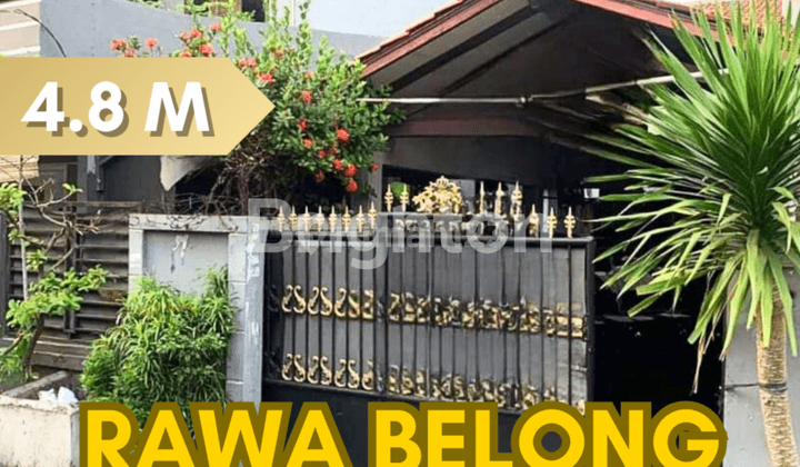 Rumah Klasik Rawa Belong Jakbar Luas 15Jt/meter Kesempatan Investasi 1