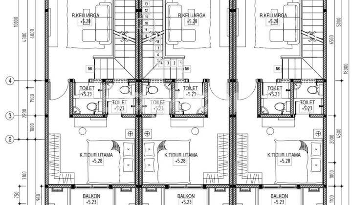 RUMAH INDENT 3 LANTAI LEBAR JALAN 2 MOBIL DURI KEPA DEKAT TANJUNG DUREN, JAKARTA BARAT 2