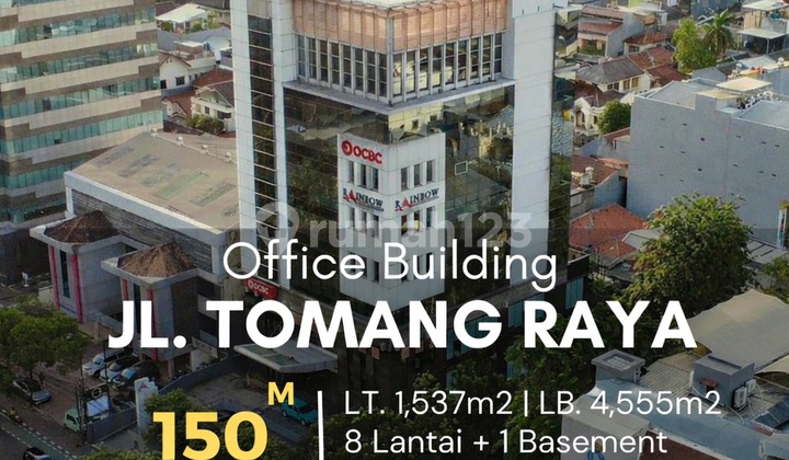 Gedung Strategis 9 Lantai Tomang Jakarta Barat