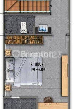 Rumah Indent 3 Lantai Jelambar Strategis dekat Borobudur 2