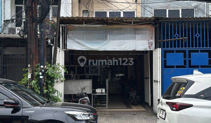 Termurah! Ruko 4lt Pinggir Jalan 2 Mobil 2 Arah Tanjung Duren Jakarta Barat