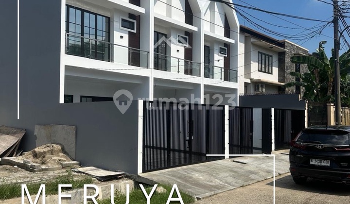 Sisa 2 Unit! Rumah Baru Skandinavian di Meruya Utara-Siap Huni & Bonus Lengkap