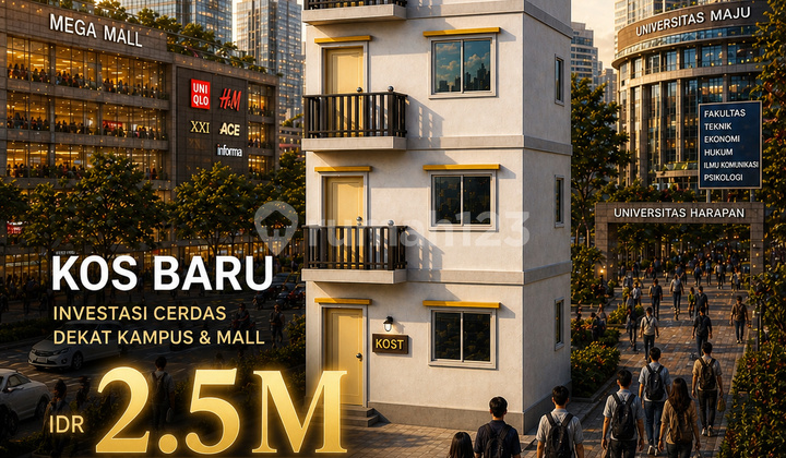 New Boarding House 2026 12 Fully Furnished Rooms Tanjung Duren West Jakarta 1