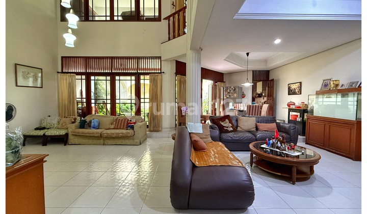 Comfortable and Lush 2-Story House, 4-Car Row Road, Puri Indah Complex, West Jakarta