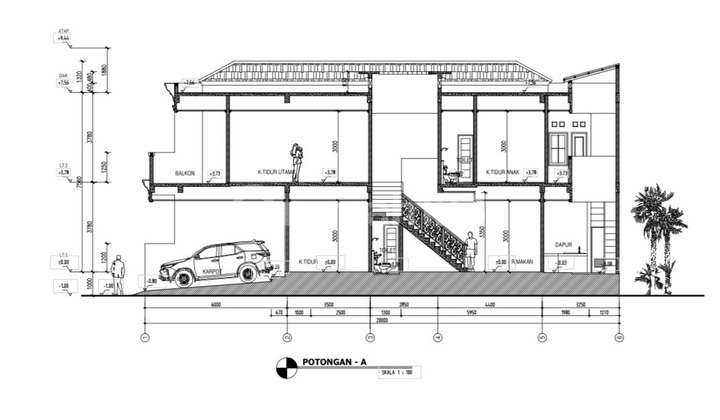 Rumah 6X20 Strategis Komplek Nyaman dan Tenang Duri Mas Dekat Tanjung Duren Jakarta Barat 2