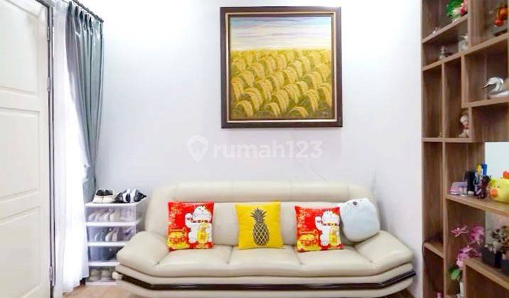Rumah 2lt Semi Furnish Cluster Casa Jardin Jakarta Barat 2