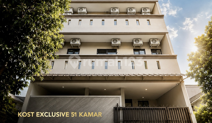 Rare Find! 5-Storey Boarding House with 51 Rooms in Tanjung Duren, West Jakarta 1