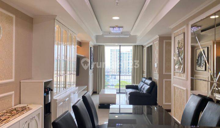 Dijual Apartemen Casa Grande Phase 2, 3BR Furnished Siap Huni Langsung Connecting Mall Kokas 2