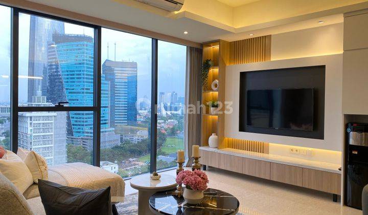 Disewakan unit baru interior siap huni 2BR Furnished the branz mega kuningan 2