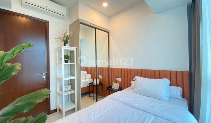 Disewakan Unit Baru Renovasi 2+1BR Connecting Mall di Casa Grande Residence  2