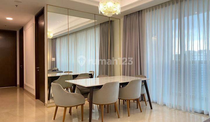 Disewakan Unit Siap Huni 3BR Connecting Menara Astra di Anandamaya Residence 2