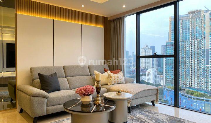 Disewakan unit baru interior siap huni 2BR Furnished the branz mega kuningan 1