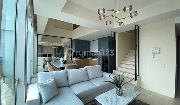 Turun Harga Dijual Murah BU Apartemen Satu8 Residence 3 BR New Renovated Interior Type Loft (Dua Lantai) 2