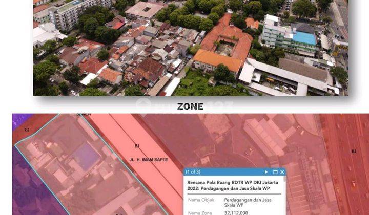 Dijual Harga Dibawah Pasaran Tanah di Daerah Senen Luas 4,241 Sqm, Jakarta Pusat 2