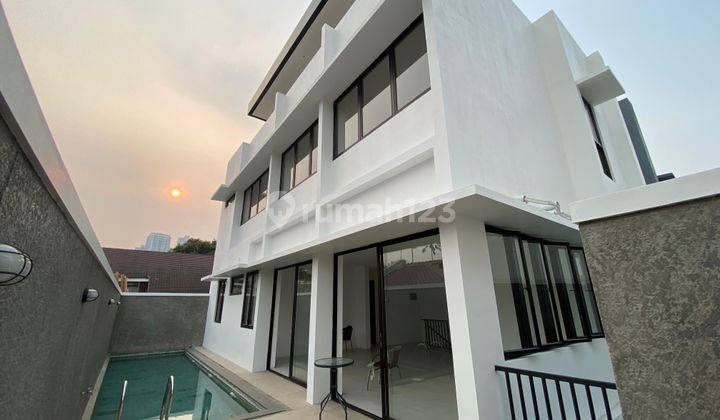 Dijual Cepat Rumah Brand New Jl Bungur Kemang Utara 5BR With Private Pool, Jakarta Selatan 1