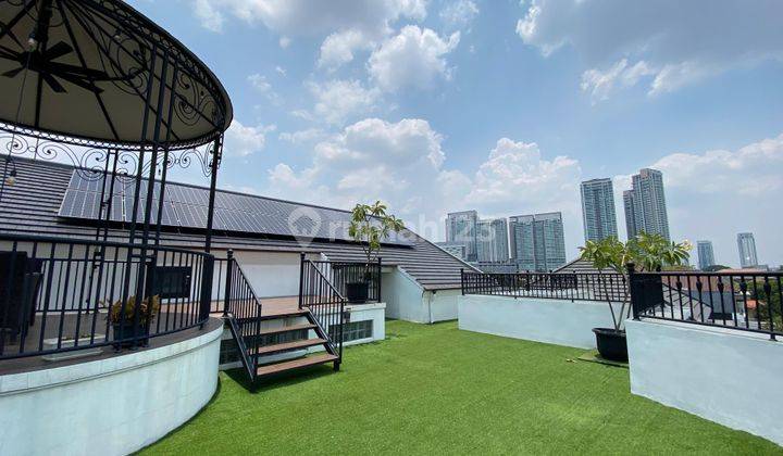 Dijual Rugi Rumah di Kemang Utara 4 Badroom Luas 650m2 Private Pool Dan Rooftop Jakarta Selatan