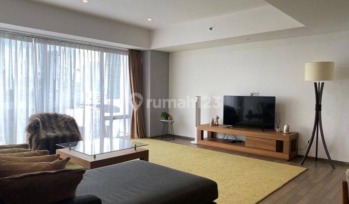 ruang keluarga dijual apartemen verde two 3br