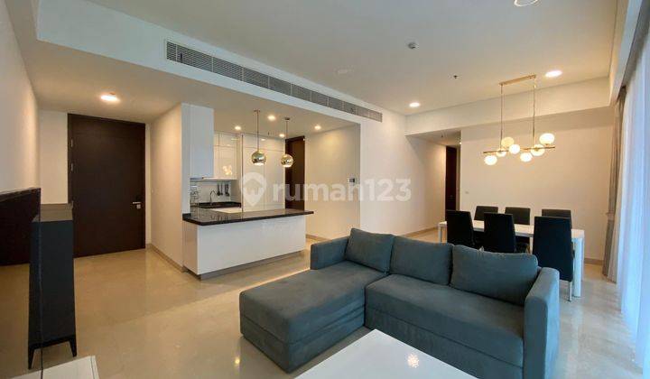 Dijual apartemen anandamaya residence Fully furnished harga bu 3 Bedroom