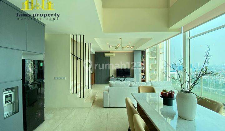 Dijual Rugi Apartemen Satu8 Residences 3br Luas 186m2 Furnished Jakbar 2