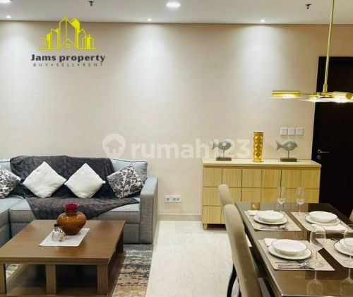 Disewakan Cepat Apartemen Sky Garden 3 Br Luas 135 m2 Siap Huni Full Furnish Kuningan JakSel