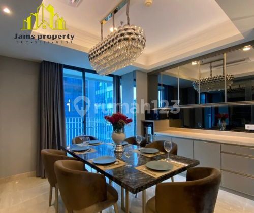 Apartment Name: Casa Grande Residence Location: Jl. Raya Kasablanka - South Jakarta Tower/Floor/View: City View Size: 145 M2 Bedroom: 3 Bathroom: 3 Condition: Fully Furnished Facility: Daily Needs: Direct Access To Mall Kota Kasablanka: Supermarket, Lau 2
