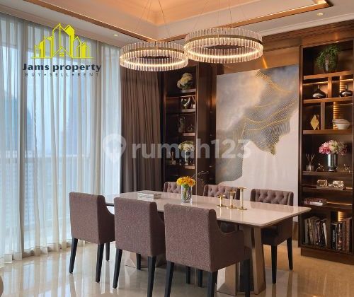 For Rent Fast Anandamaya 3+1 Bedroom Private Lift Good Furnished Sudirman South Jakarta 1